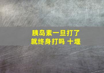 胰岛素一旦打了就终身打吗 十堰